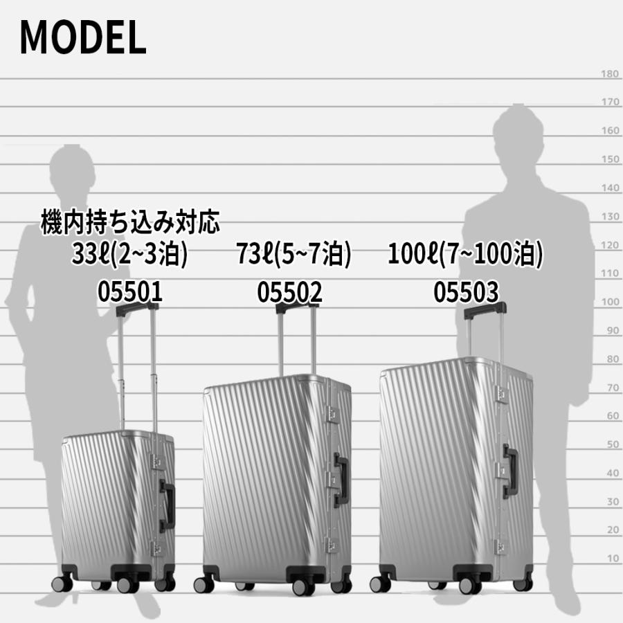 エーストーキョー アルゴナム3-F スーツケース 05501 ace.TOKYO Algonam3-F 4輪 TSロック 33L 2~3泊 Sサイズ 旅行 出張 機内持ち込み トラベル 正規品の画像