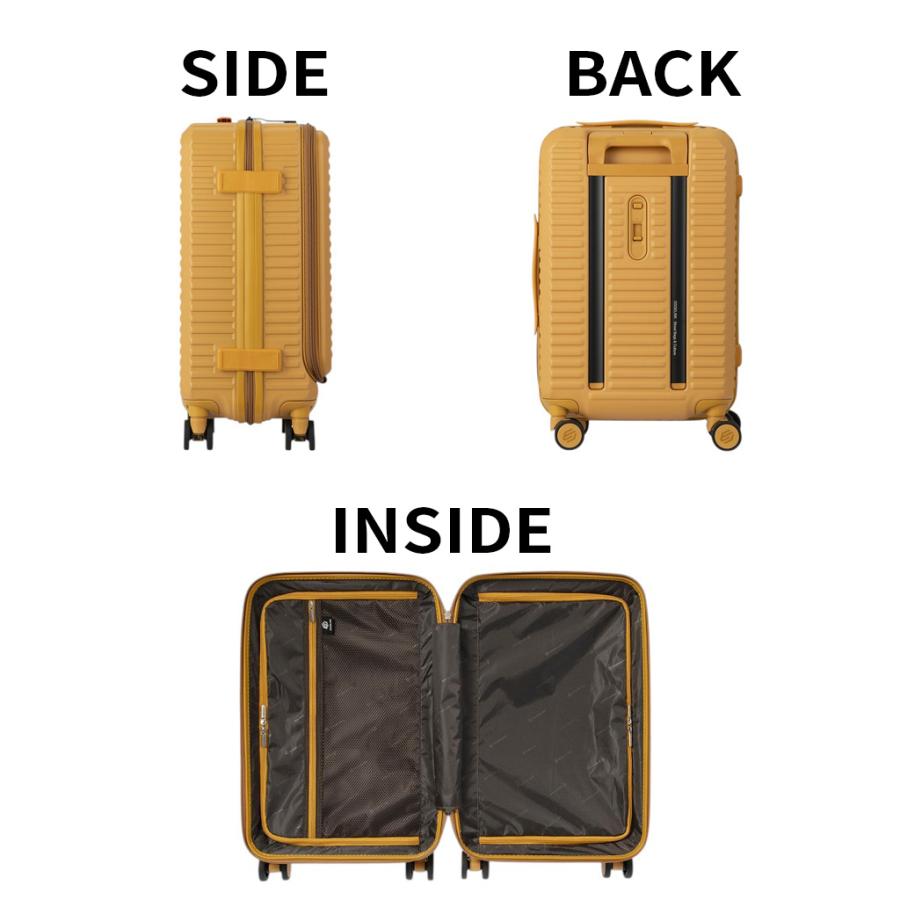 エッジリンク クルーズボックス スーツケース メンズ レディース 05801 EDGELINK CRUZBOX TSロック 33L 2~3泊 Sサイズ 旅行 出張 機内持ち込み トラベル 正規品 | ace. | 15