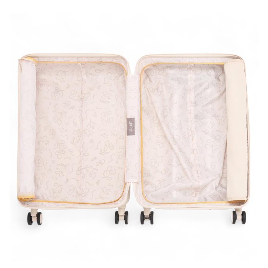 ハント ポルメロー スーツケース レディース 05872 HaNT Pollmellow キャリーケース キャスターストッパー TSロック 3〜5泊 57L 旅行 出張 正規品 HaNT ハント ポルメロー スーツケース レディース 05872 Pollmellow