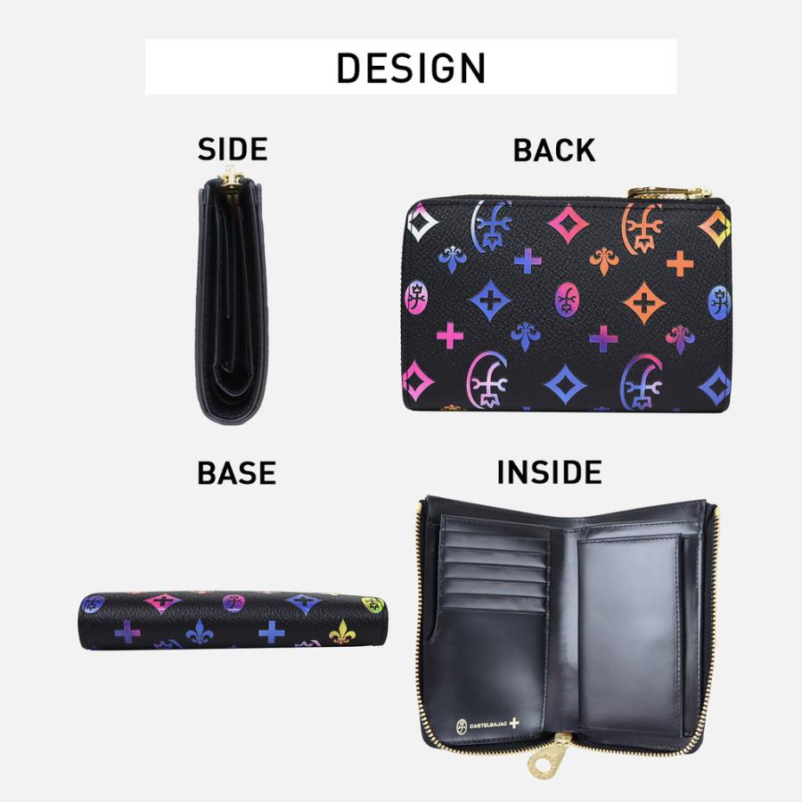 【新品】カステルバジャック ジェルマン 二つ折り財布 CASTELBAJAC カステルバジャック German ジェルマン セミ長財布