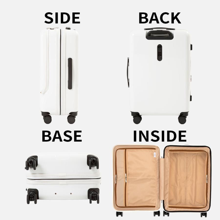 展示品 エース スーツケース フォールズ フロントポケット 容量拡 2~10泊 Ace 【ノベルティ特典】 エース フォールズ スーツケース メンズ