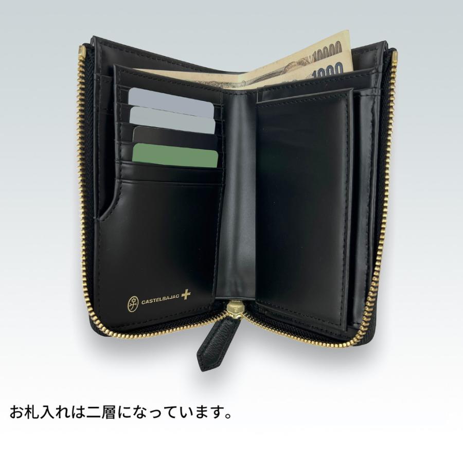CASTELBAJAC（カステルバジャック） プルトン 二つ折り財布 077621