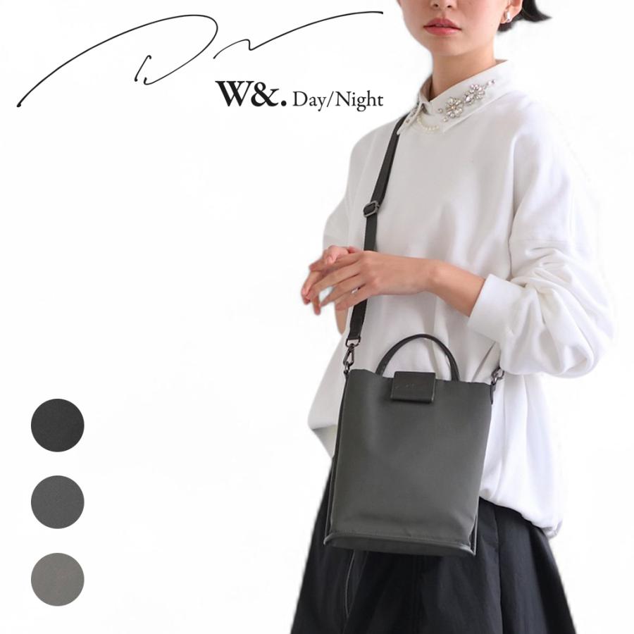 W＆.Day/Night（ダブルアンドデイナイト） スック ミニショルダー