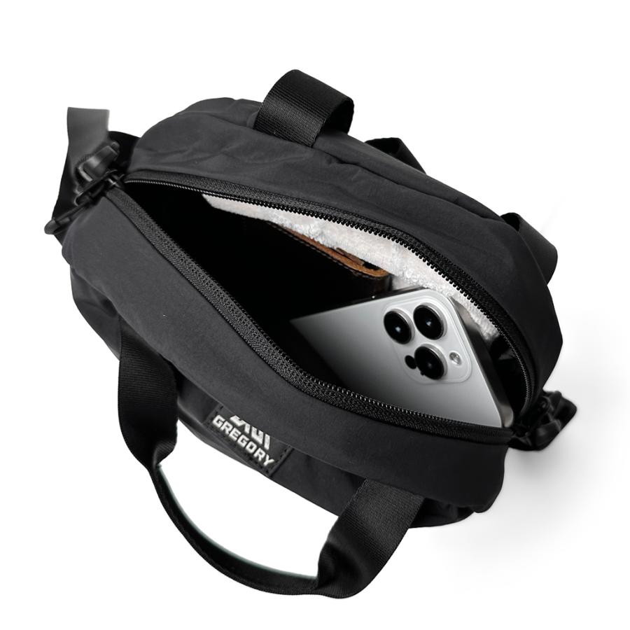 QUELLEN SUCHE グレゴー・レリッシュ グレゴリー GREGORY 4L SUSZY ROUND CROSS BODY アッシュベージュ