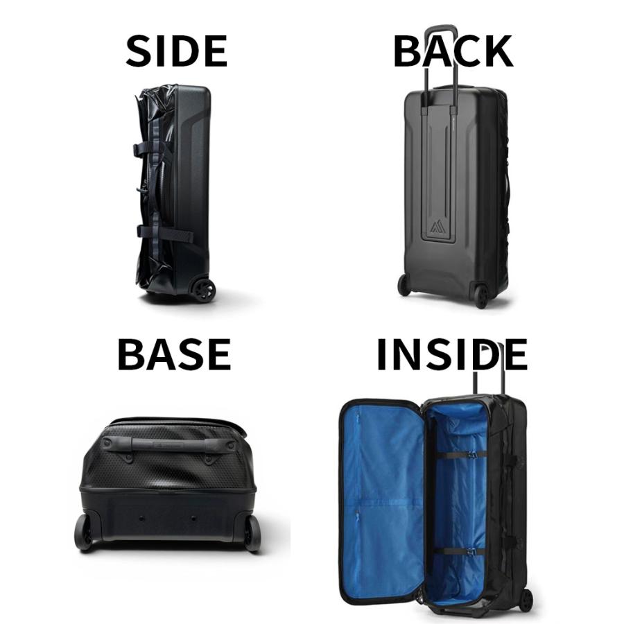 グレゴリー アドベンチャートラベル スーツケース GREGORY ADVENTURE TRAVEL DIVIDE ROLLERS アルパカウィールダッフル100 アウトドア 旅行 おしゃれ 155037の画像