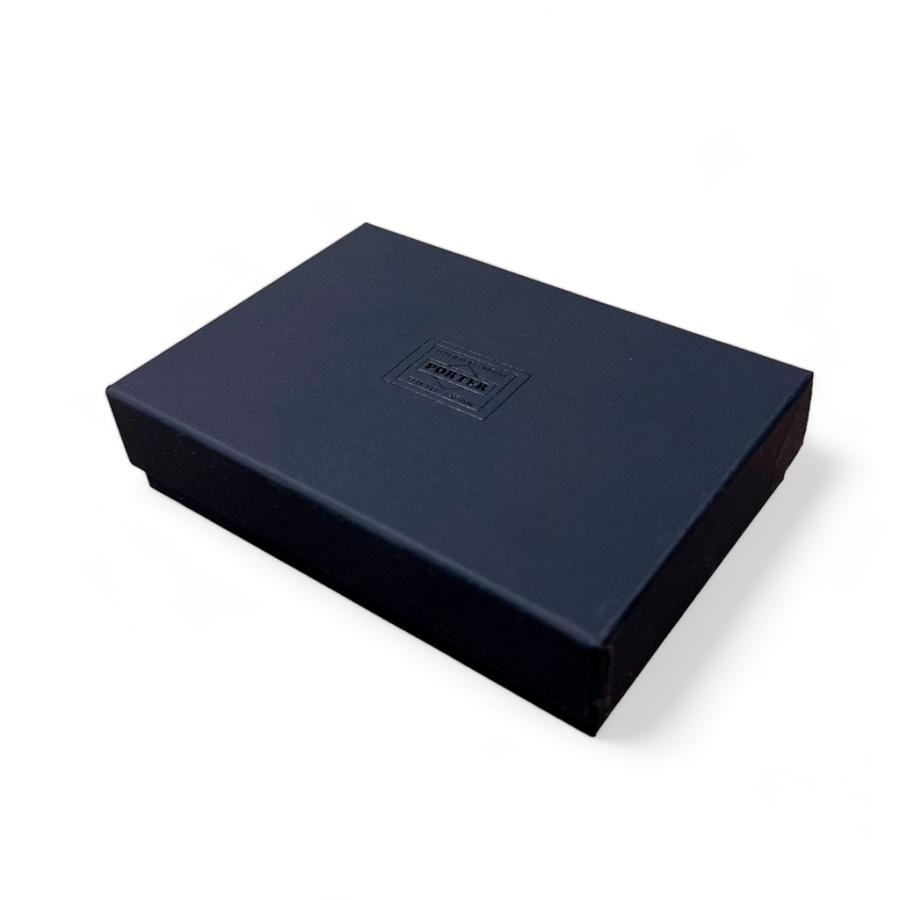 【新品未使用/箱付き】PORTER PLUME ブラック名刺入れ PLUME（PORTER） ポーター プリュム カードケース 179-03877