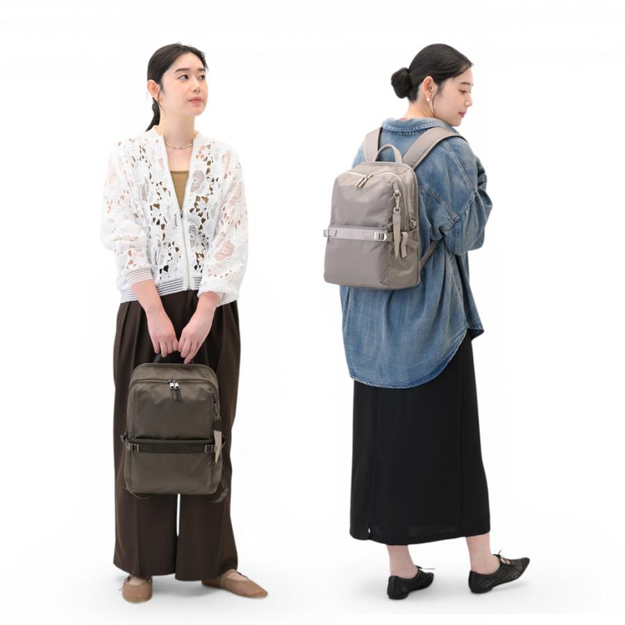 W&.Day/Night ダブルアンドデナイト Lycka スモーキーリュック W＆.Day/Night（ダブルアンドデイナイト） リッカ2 スクエアリュック