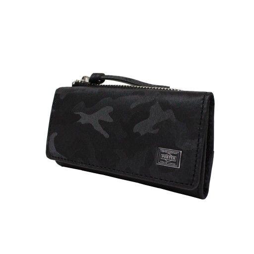 PORTER ブラック　リストバンド 式コインケース PORTER ポーター ワンダー キー ＆ コインケース 342-03845 吉田