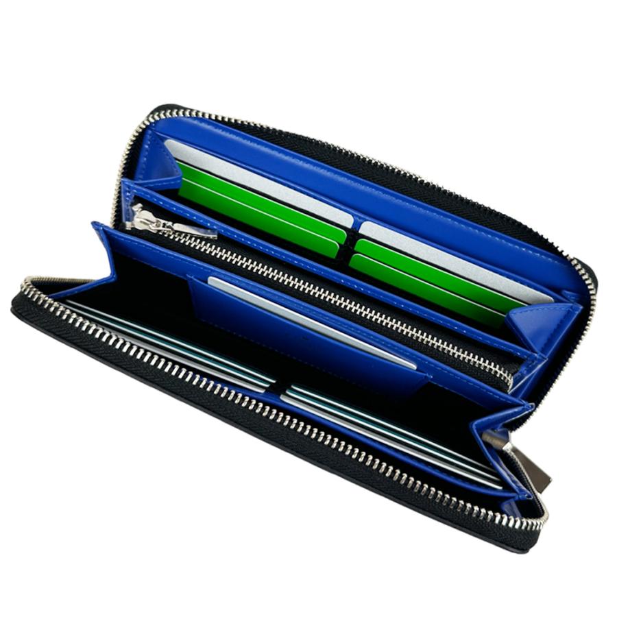 LANVIN en Bleu ランバンオンブルー ロージュ 長財布 メンズ 春 レザー