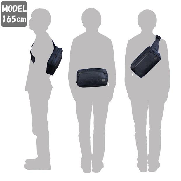 美品 PORTER 吉田カバンダークフォレスト スリング ボディバッグ PORTER ポーター ダークフォレスト スリングショルダーバッグ