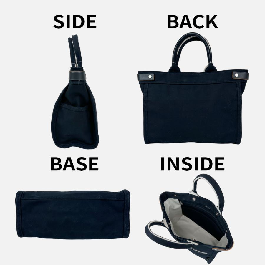 【美品✨】ポーター ネイキッド トートバッグ ハンド コットンサージ ネイビー PORTER ポーター ネイキッド トートバッグ(M) 667-19469 吉田
