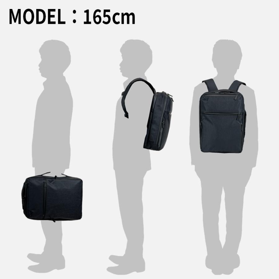 【美品】ace. ガジェタブルヘザー バックパック PVCナイロンポリエステル ace. GENE LABEL エース リュック ガジェタブルヘザー A4 11L