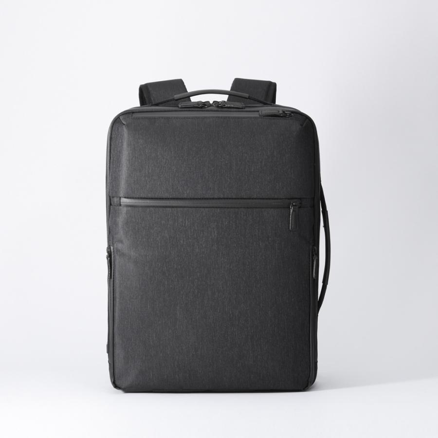 【美品】ace. ガジェタブルヘザー バックパック PVCナイロンポリエステル ace. GENE LABEL エース リュック ガジェタブルヘザー A4 11L