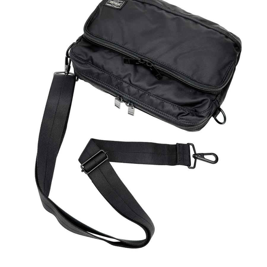PORTER ブラック フラッシュ　ショルダーバッグ PORTER ポーター フラッシュ ショルダーバッグ 689-05949 10 ブラック