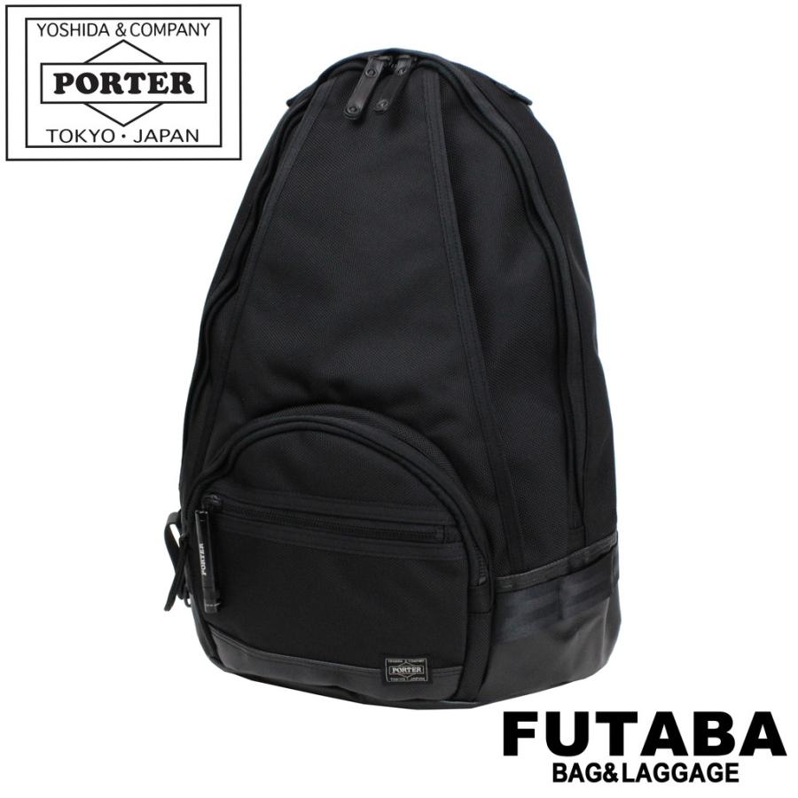 【美品】PORTER ポーター　HEAT DAYPACK リュック　ブラック PORTER ポーター ヒート デイパック 703-06302 ブラック 10 吉田カバン