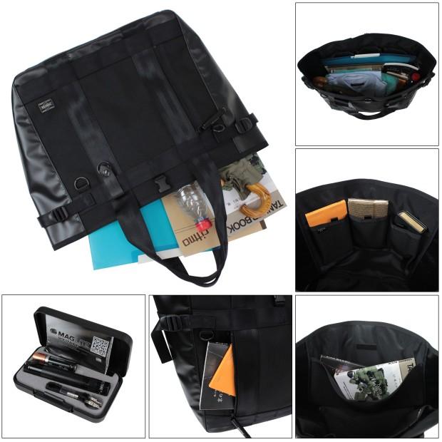 PORTER ポーター ヒート トートバッグ 703-06971 ブラック 10