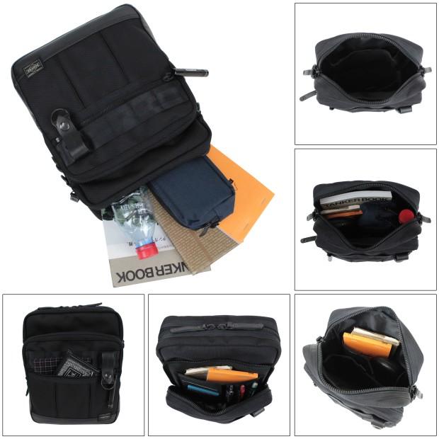 PORTER ポーター ショルダーバッグ ブラック PORTER ポーター ヒート ショルダーバッグ 703-06976 ブラック 10 吉田