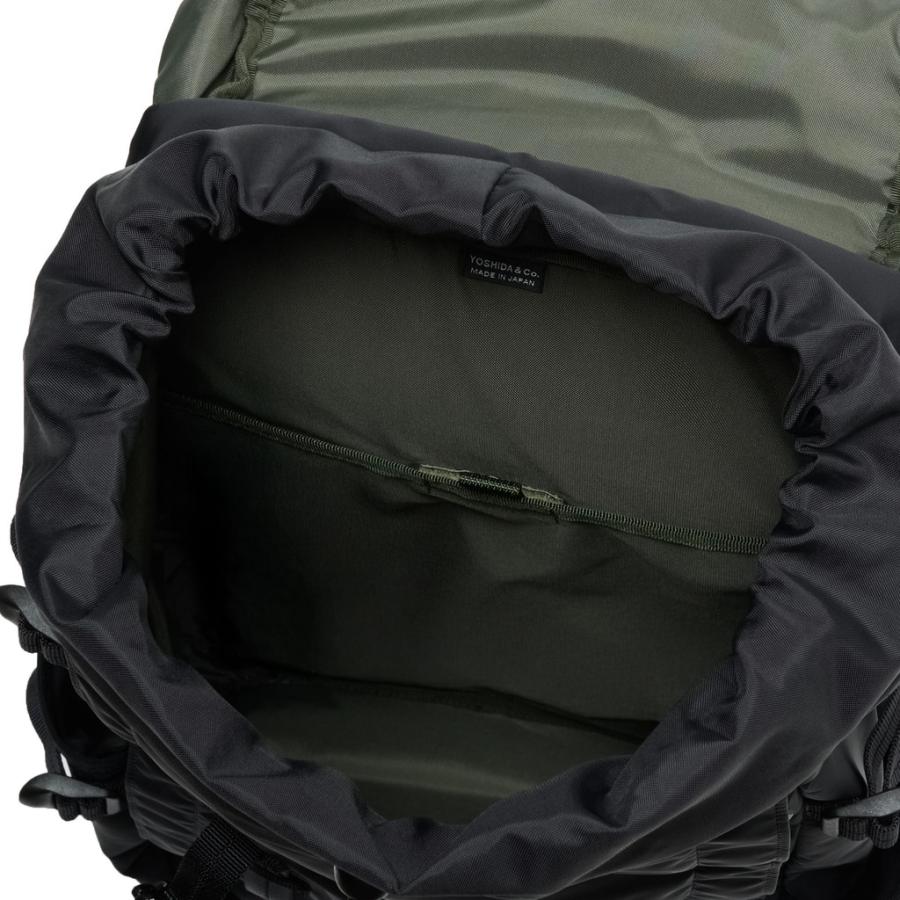 ポーター モノクローム バックパック 755-05971 10 ブラック 吉田カバン PORTER MONOCHROME BACKPACK リュックサック デイパック 肩掛け 日本製 ブランド | PORTER | 08