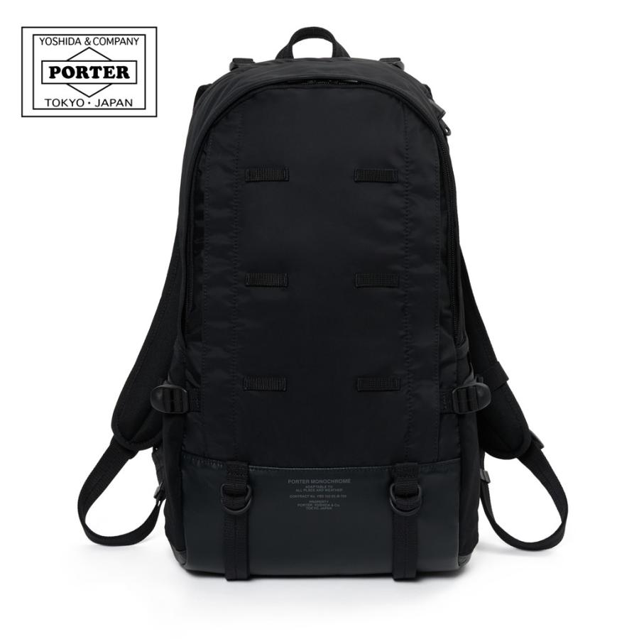 ポーター モノクローム デイパック 755-05972 10 ブラック 吉田カバン PORTER MONOCHROME DAYPACK  リュックサック バックパック 肩掛け 日本製 ブランド | PORTER