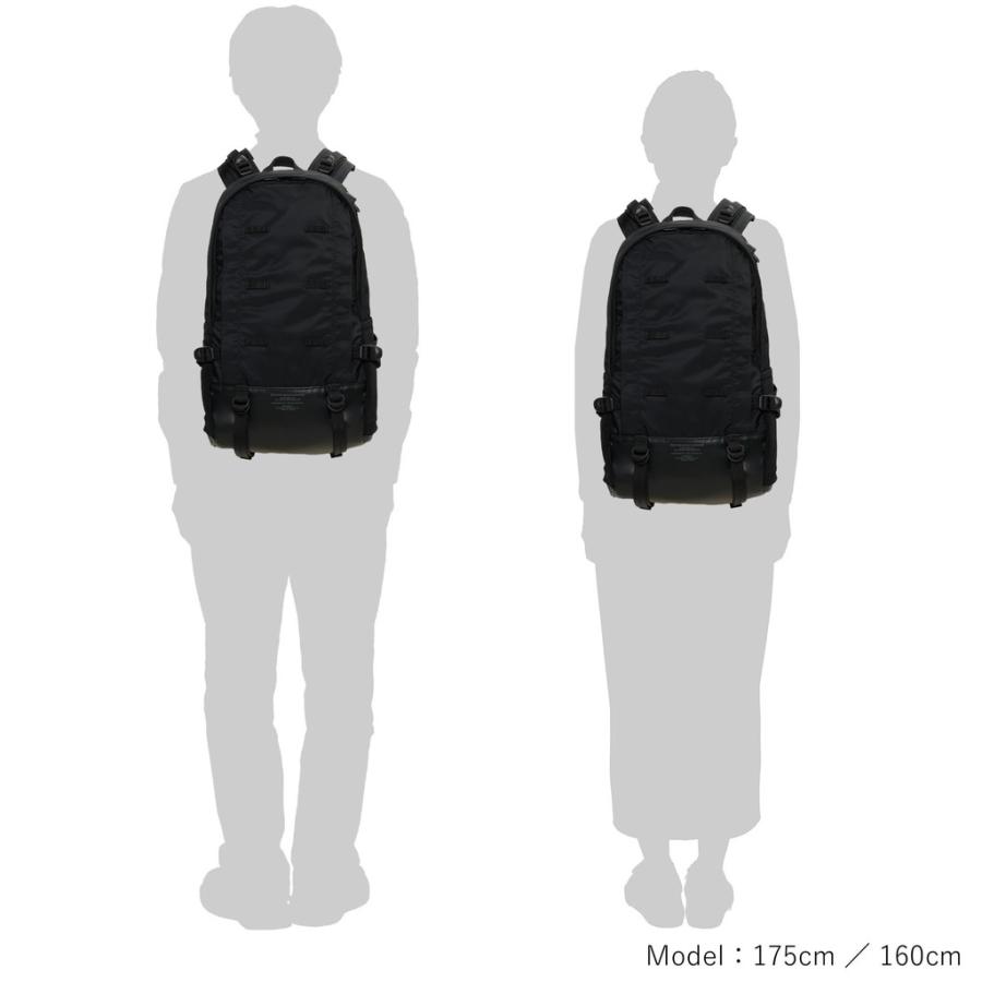 ポーター モノクローム デイパック 755-05972 10 ブラック 吉田カバン PORTER MONOCHROME DAYPACK  リュックサック バックパック 肩掛け 日本製 ブランド | PORTER | 04