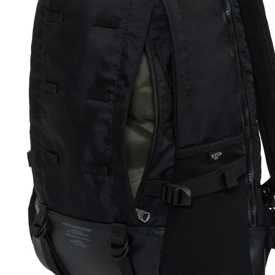 ポーター モノクローム デイパック 755-05972 10 ブラック 吉田カバン PORTER MONOCHROME DAYPACK  リュックサック バックパック 肩掛け 日本製 ブランド | PORTER | 06
