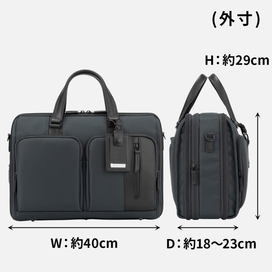 ゼロハリバートン ZEST2 ブリーフケースM ZERO HALLIBURTON ZEST2 Brief Case M 81337 メンズ 21L 29L B4サイズ 14インチPC エキスパンダブル ビジネス 旅行の画像