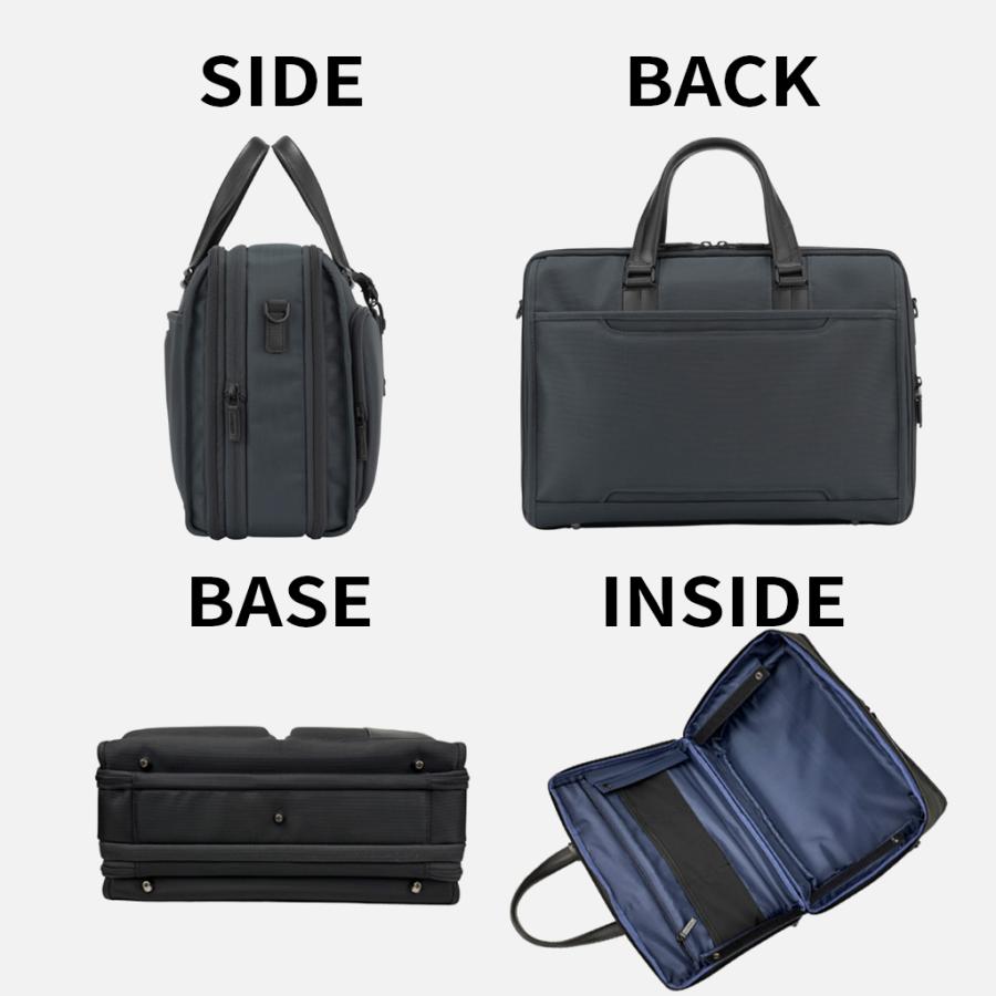 ゼロハリバートン ZEST2 ブリーフケースM ZERO HALLIBURTON ZEST2 Brief Case M 81337 メンズ 21L 29L B4サイズ 14インチPC エキスパンダブル ビジネス 旅行の画像