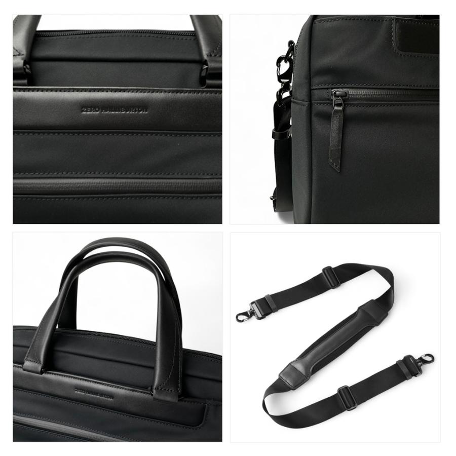 ゼロハリバートン サイファークワイエット ブリーフケースM ZERO HALLIBURTON CIPHER QUIET Mid Brief Case 81351 メンズ 12L A4サイズ 14.0インチPCの画像