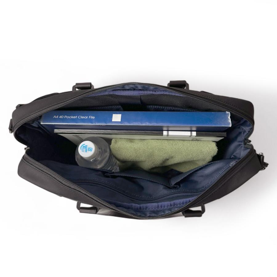 ゼロハリバートン サイファークワイエット ブリーフケースM ZERO HALLIBURTON CIPHER QUIET Mid Brief Case 81351 メンズ 12L A4サイズ 14.0インチPCの画像