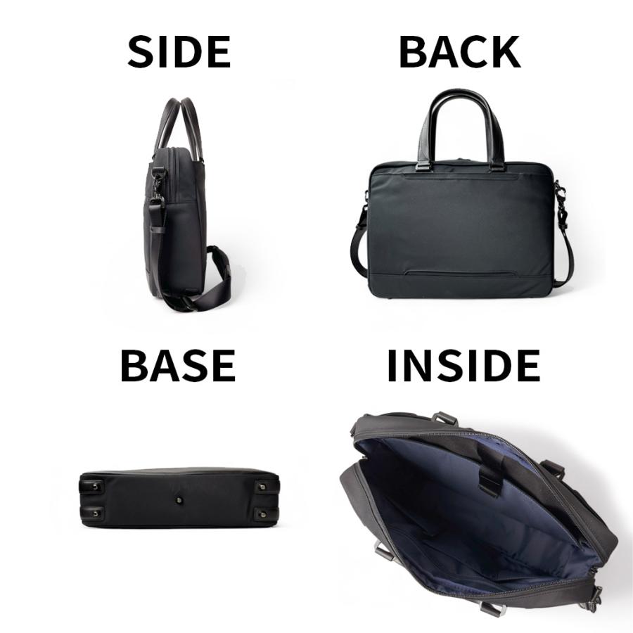 ゼロハリバートン サイファークワイエット ブリーフケースM ZERO HALLIBURTON CIPHER QUIET Mid Brief Case 81351 メンズ 12L A4サイズ 14.0インチPCの画像