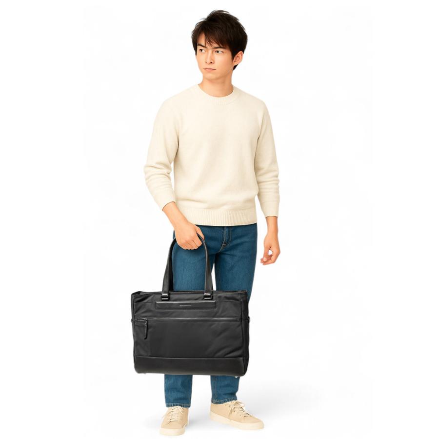 【ノベルティ特典】 ゼロハリバートン サイファークワイエット トートバッグ ZERO HALLIBURTON CIPHER QUIET Tote Bag 81353 メンズ 17L B4サイズ 15.6インチPCの画像