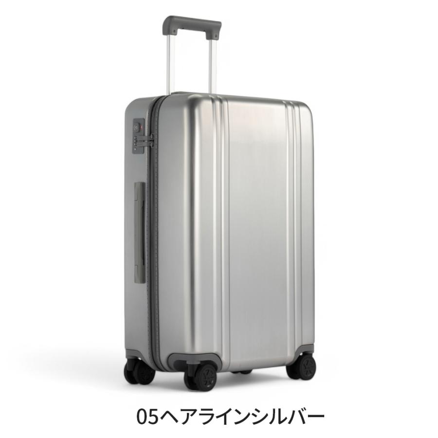 ゼロハリバートン クラシックライトウェイト4.0 スーツケース 81374 ZERO HALLIBURTON CLASSIC LIGHTWEIGHT4.0 Metallic Check-In-S Travel Case 60L TSロックの画像