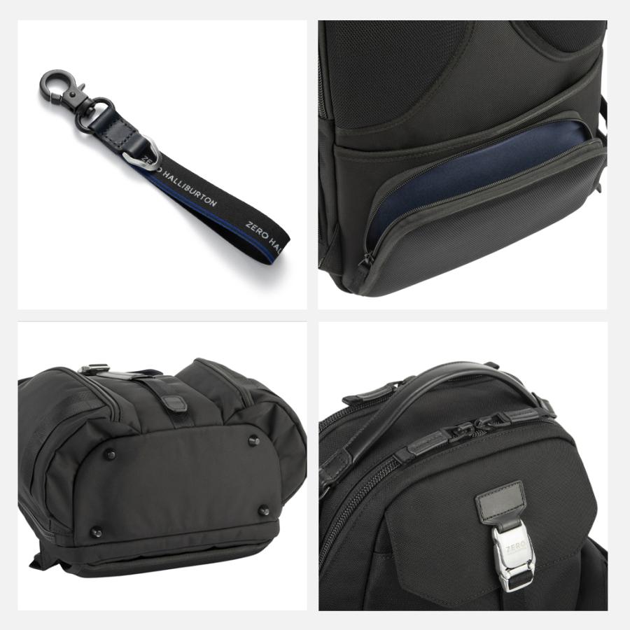 ゼロハリバートン ZLM バックパック ZERO HALLIBURTON ZLM Medium Flap Backpack A4 81516 メンズ リュックサック 18L A4サイズ デイリー 旅行 ギフト ブランドの画像