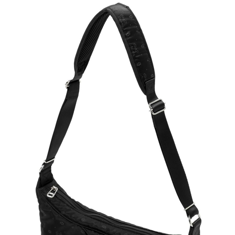 POTR モノグラム ショルダーバッグ 998-19525 MONOGRAM SHOULDER BAG ショルダートート ミニショルダー 三日月型 ナイロン オリジナル柄 肩掛け 斜めがけ 旅行 おしゃれ トラベル メンズ レディース 日本製 ブランド 30代 40代 50代 60代 軽量 軽い 吉田カバン 吉田かばん POTR モノグラム ショルダーバッグ 998-19525 MONOGRAM ショルダー
