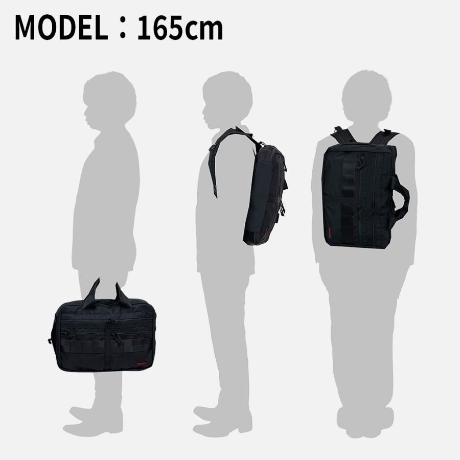 ブリーフィング モジュールウェア バッグパック BRA233P50 BRIEFING MODULEWARE A4 2WAY LINER MW GENII メンズ 男性 軽量 ブランドの画像