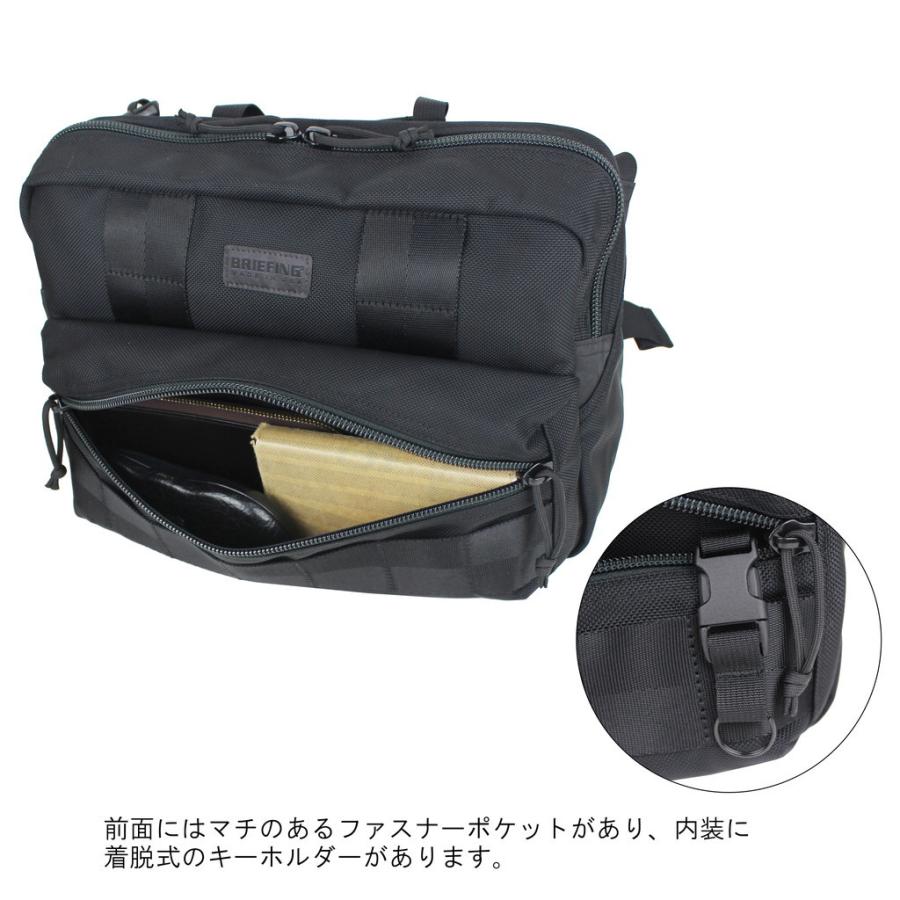 バッグ BRIEFING BRIEFING（ブリーフィング） デルタ ショルダーバッグ SLASHER M SQD