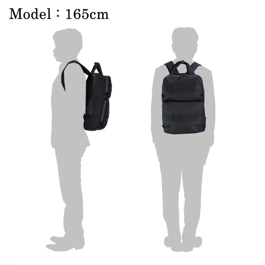 ブリーフィング ソリッドウェーブ リュックサック SW BACK PACK 16 WR メンズ ブラック BRA231P47 BRA213P12 BRIEFING SOLID WAVE ビジネスバッグの画像