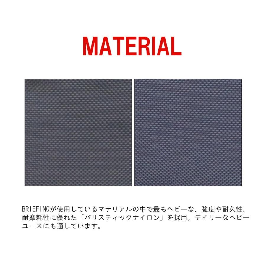 ブリーフィング MADE IN USA リュックサック SQ PACK SL メンズ アメリカ製 BRA221P01 BRIEFING ビジネスバッグ 通勤 B4サイズ コンパクト ブランドの画像