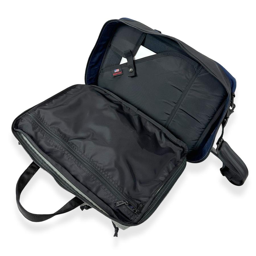ブリーフィング3WAY NEO TRINITY LINER NEO TRINITY LINER 3 Way Ballistic Nylon Briefcase - BRIEFING