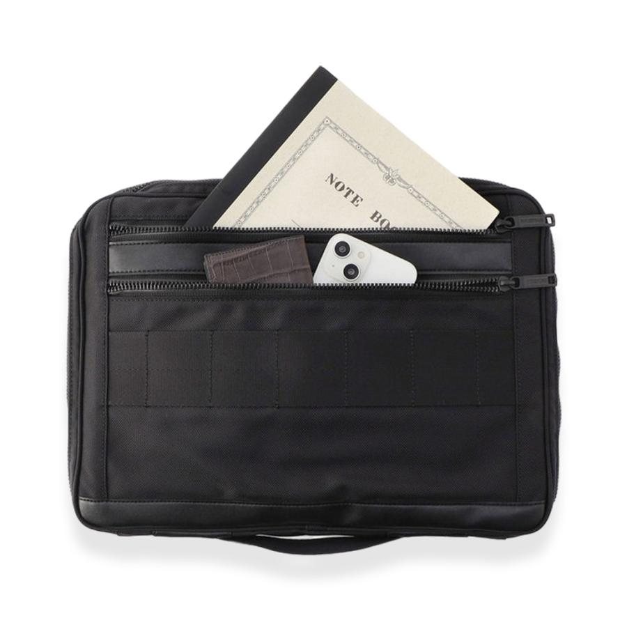 BRIEFING ブリーフィング ブラックライン クラッチバッグ