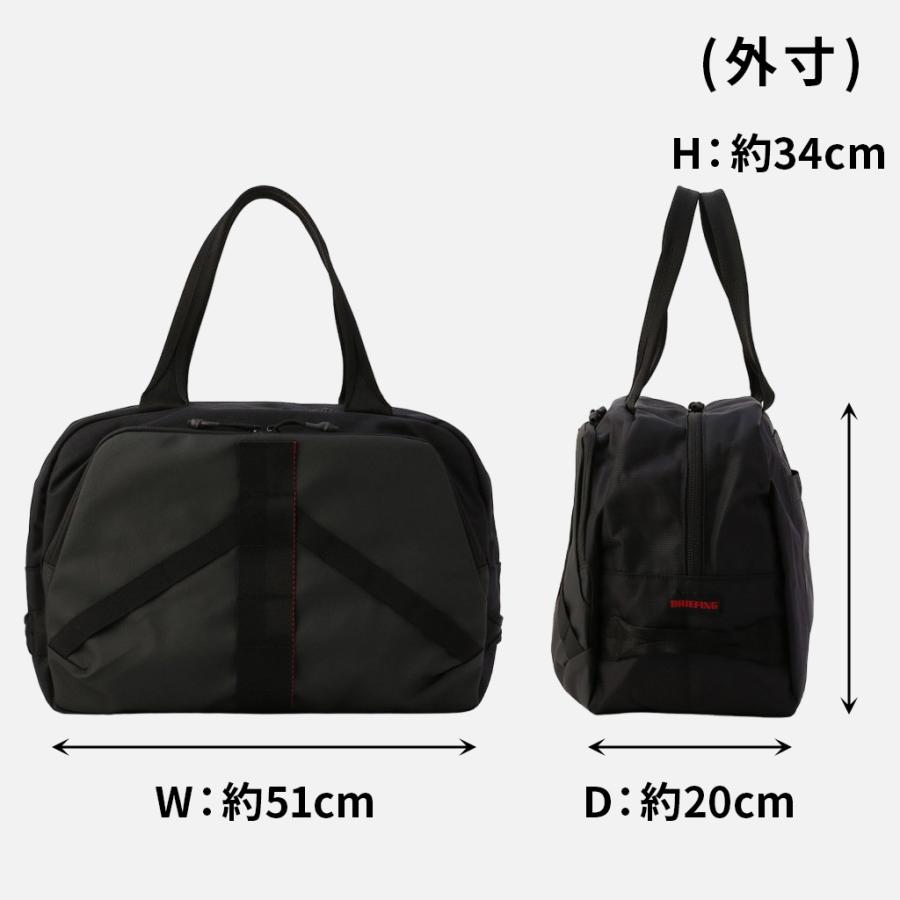 美品 ブリーフィング OVAL BOSTON ボストンバッグ ブラック BRIEFING（ブリーフィング） BRIEFING OVAL BOSTON オーバルボストン