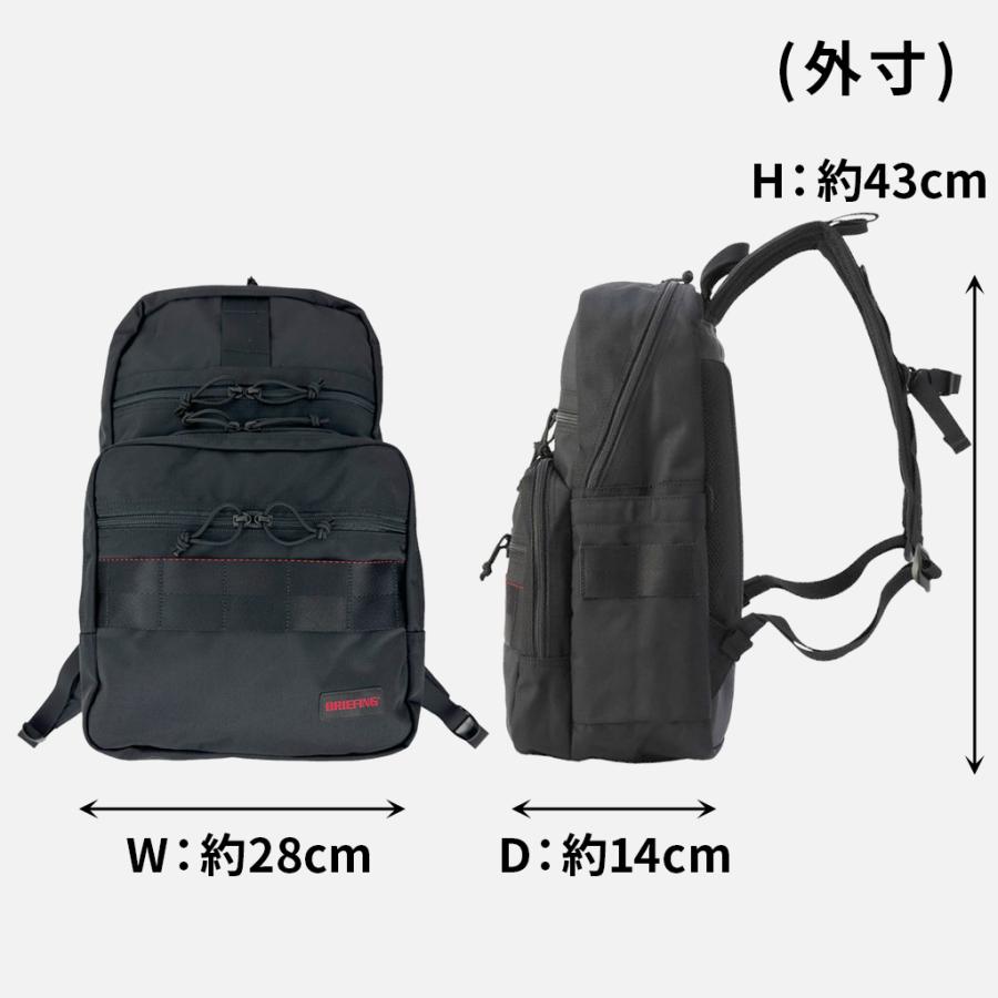 ブリーフィング モジュールウェア バックパック SLIM PACK MW GENII リュックサック MODULEWARE メンズ レディース BRA233P21 A4 14.7L PC収納の画像
