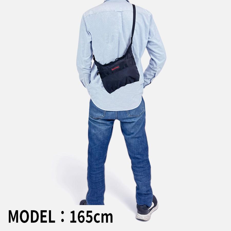 ブリーフィング ソリッドライト サコッシュ ショルダーバッグ BRA241L13 BRIEFING SOLID LIGHT LIGHT SACOCHE｜bag-net｜12