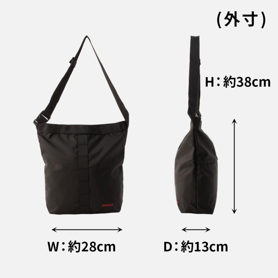BRIEFING（ブリーフィング） ジャンプ ショルダーバッグ BRA241L25