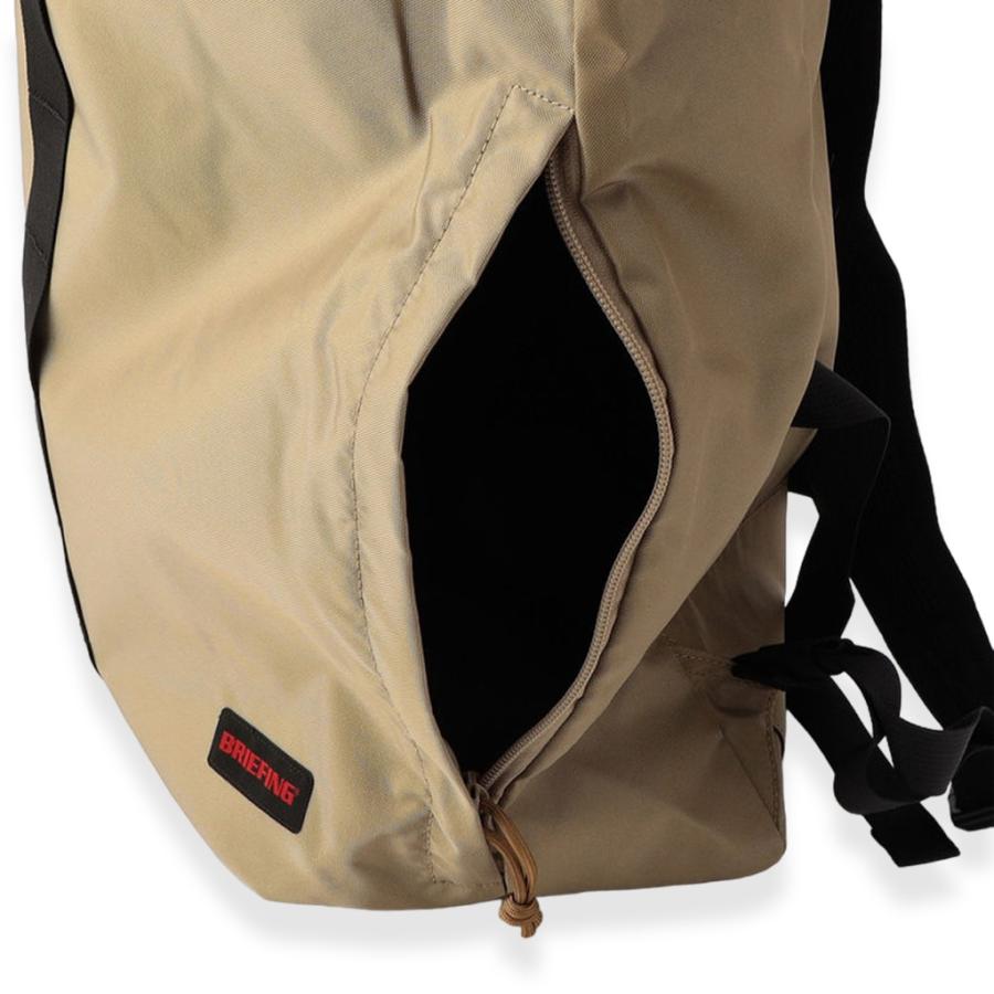 【受注制作】グリズリーの被り物(ベージュ) バックパック / Front zip-pocket backpack/ プリンアンバー | Kukri