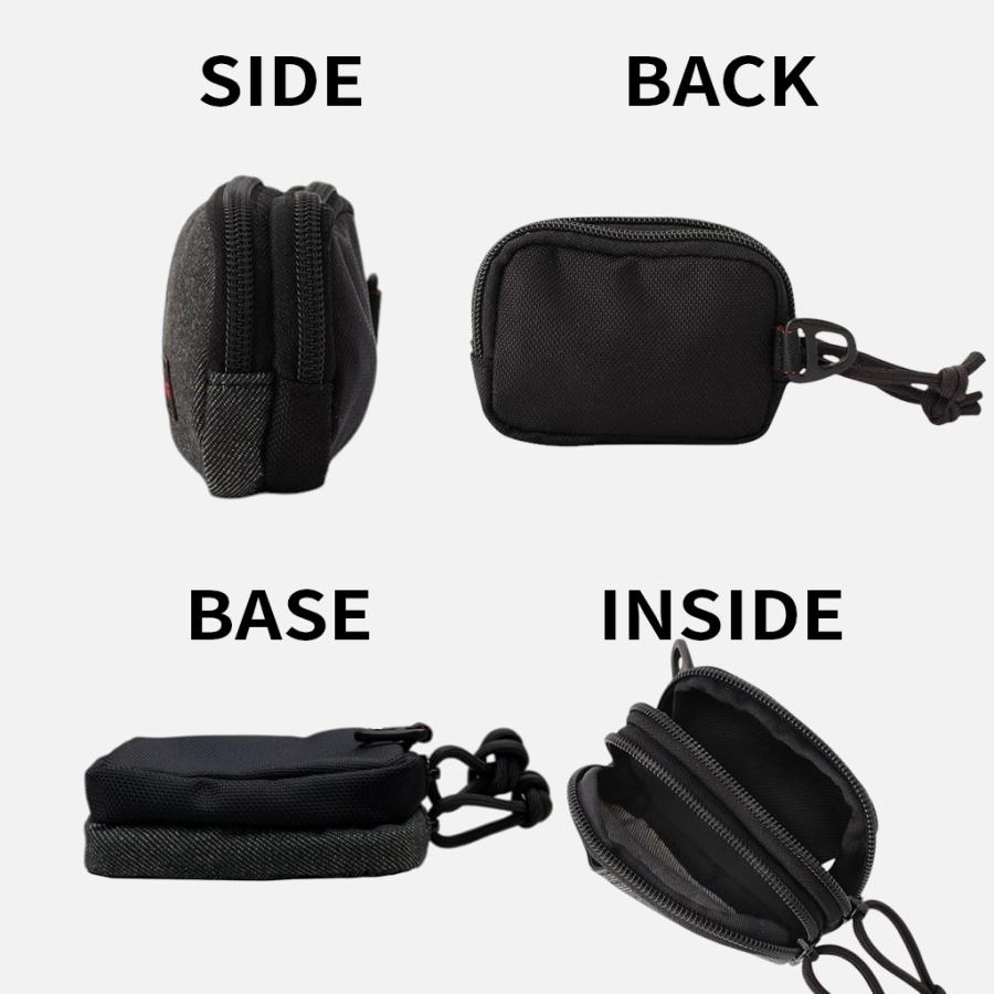 ブリーフィング　WORK PURSE ケース ブラックデニム BRIEFING（ブリーフィング） ブラックデニム 財布 小銭入れ BRIEFING