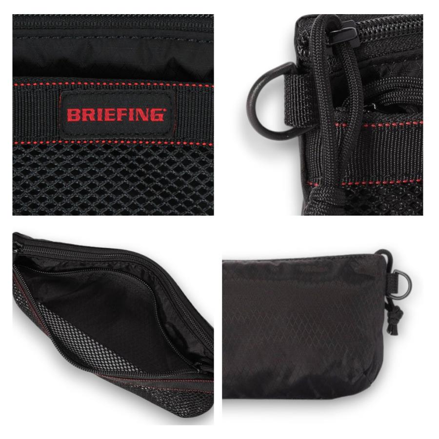 BRIEFING（ブリーフィング） メッシュフラットポーチ S ロング