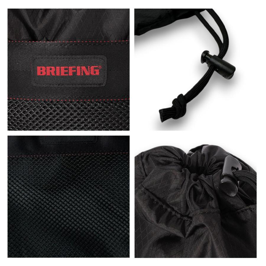 BRIEFING（ブリーフィング） メッシュドローストリングポーチ S