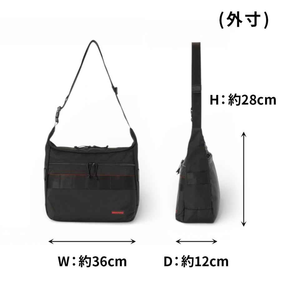 ブリーフィング モジュールウェア ショルダーバッグ BRA261L04 BRIEFING MULTI SHOULDER MW Mサイズ メンズ 軽量 トラベル 旅行 ブランド ギフト プレゼントの画像