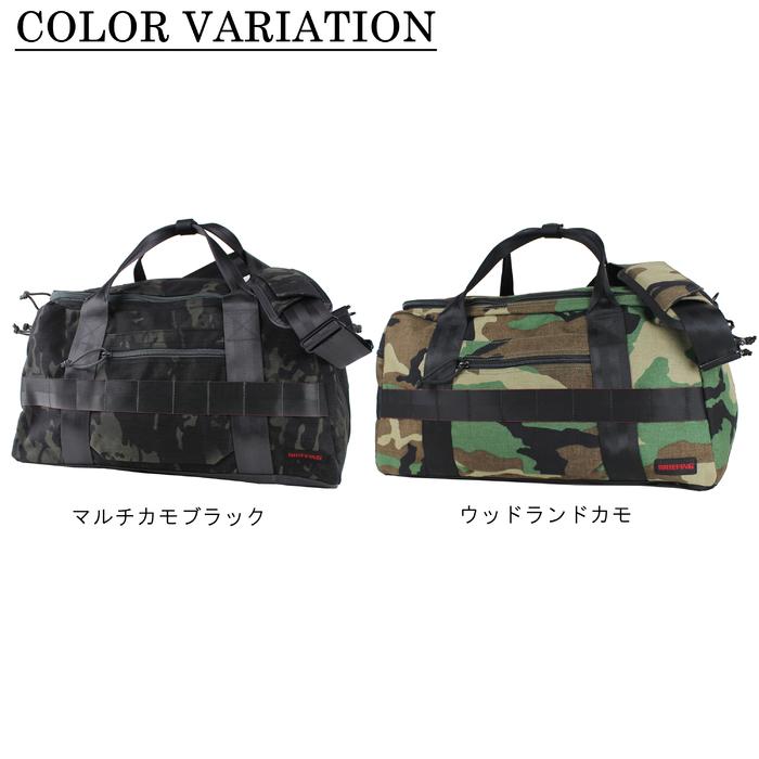 ブリーフィングゴルフ 3WAY ボストンバッグ マルチカモブラック